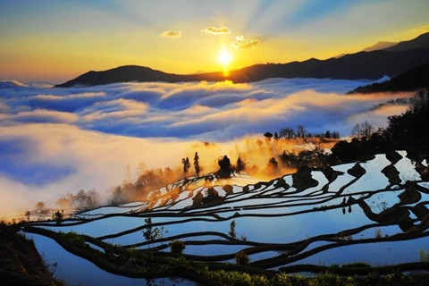 Circuit aux rizières en terrasses: Kunming, Jianshui, Yuanyang en 6 Jours