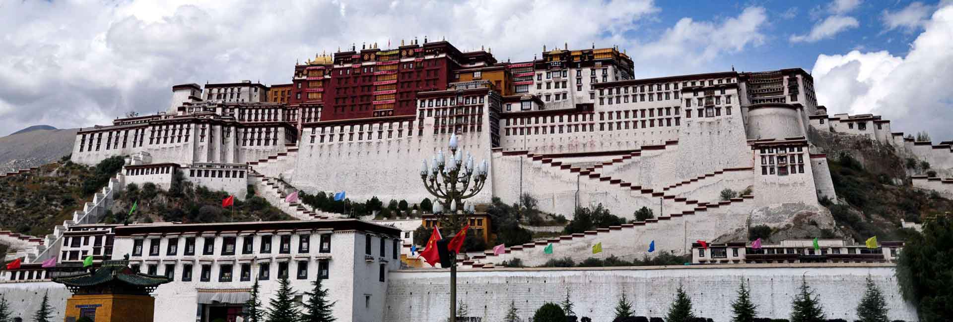 Lhassa - Palais Pótala, Voyage au Tibet