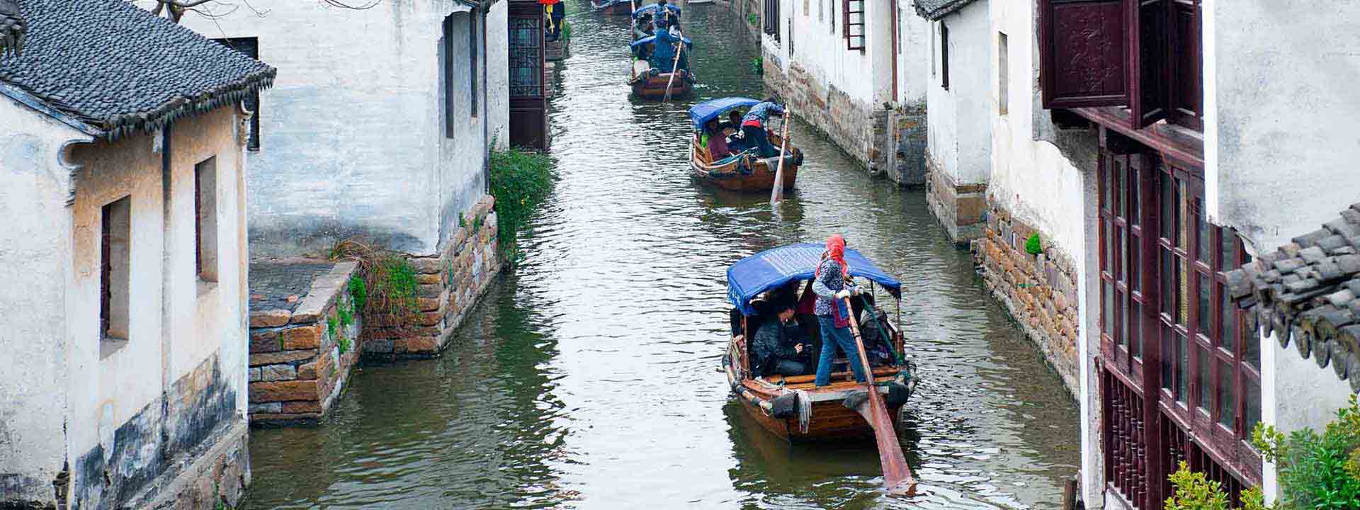 Bateau mouche à Gran Ganal, Voyage Suzhou