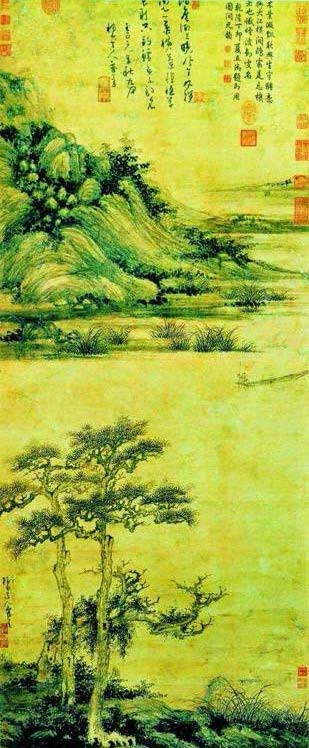 Zhao Mengfu et « Quatre maitres de la dynastie des Yuan »＂