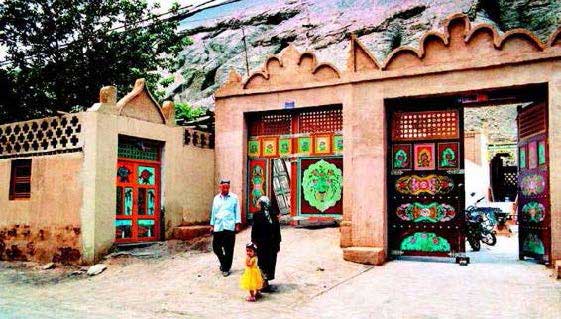 Maison d'Aywang de Xinjiang
