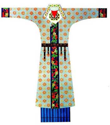 Les Mille Faces du Costume de la Dynastie Tang, Les Vêtements Chinois