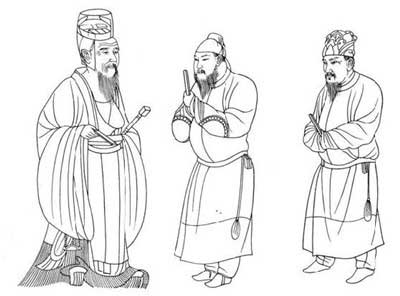 L'Evolution de l'Uniforme Officiel, Les Vêtements et la Hiérarchie de la Chine antique